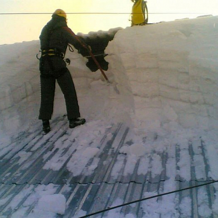 Уборка снега цена в Рузе